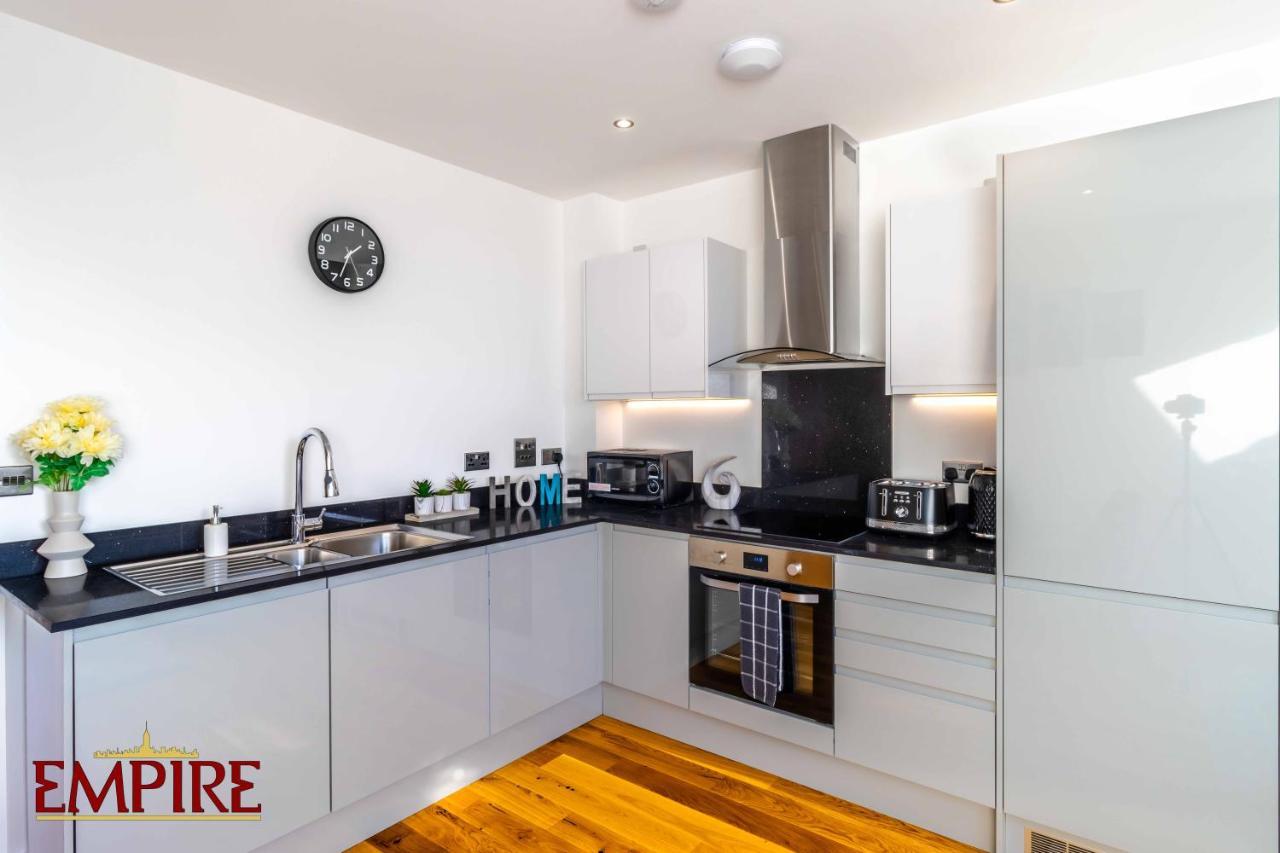 Stunning One Bedroom Duplex Apartment In Heart Of Jewellery Quarter Birmingam Exterior foto