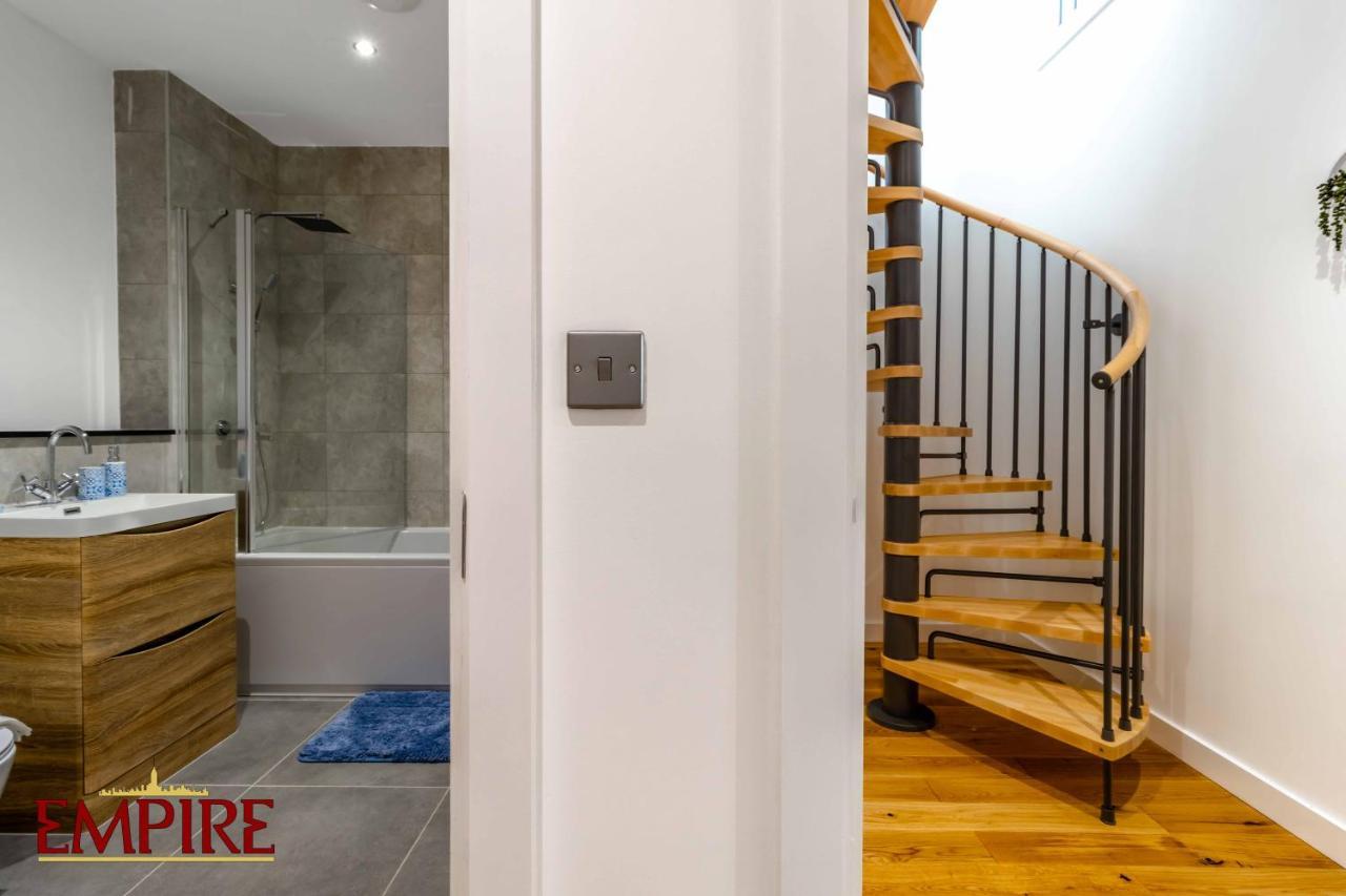 Stunning One Bedroom Duplex Apartment In Heart Of Jewellery Quarter Birmingam Exterior foto